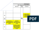 Internal Exam Schedule