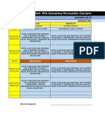 Agenda Semanal