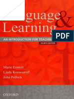 Language & Learning - An Introduction For Teaching, 4th Edition PDF