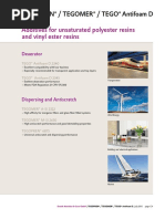 Additives For Unsaturated Polyester and Vinyl Ester Resins