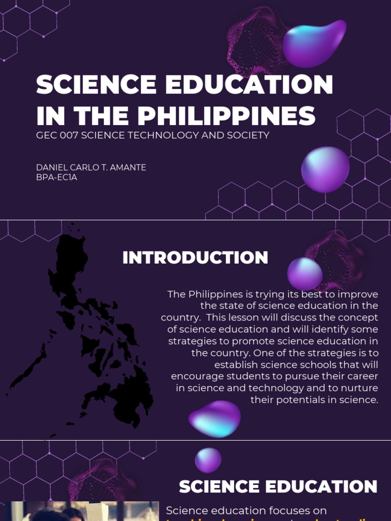 Enhancing Science Education in the Philippines | PDF | Science ...