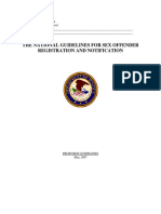 Sex Offender Guidelines PDF