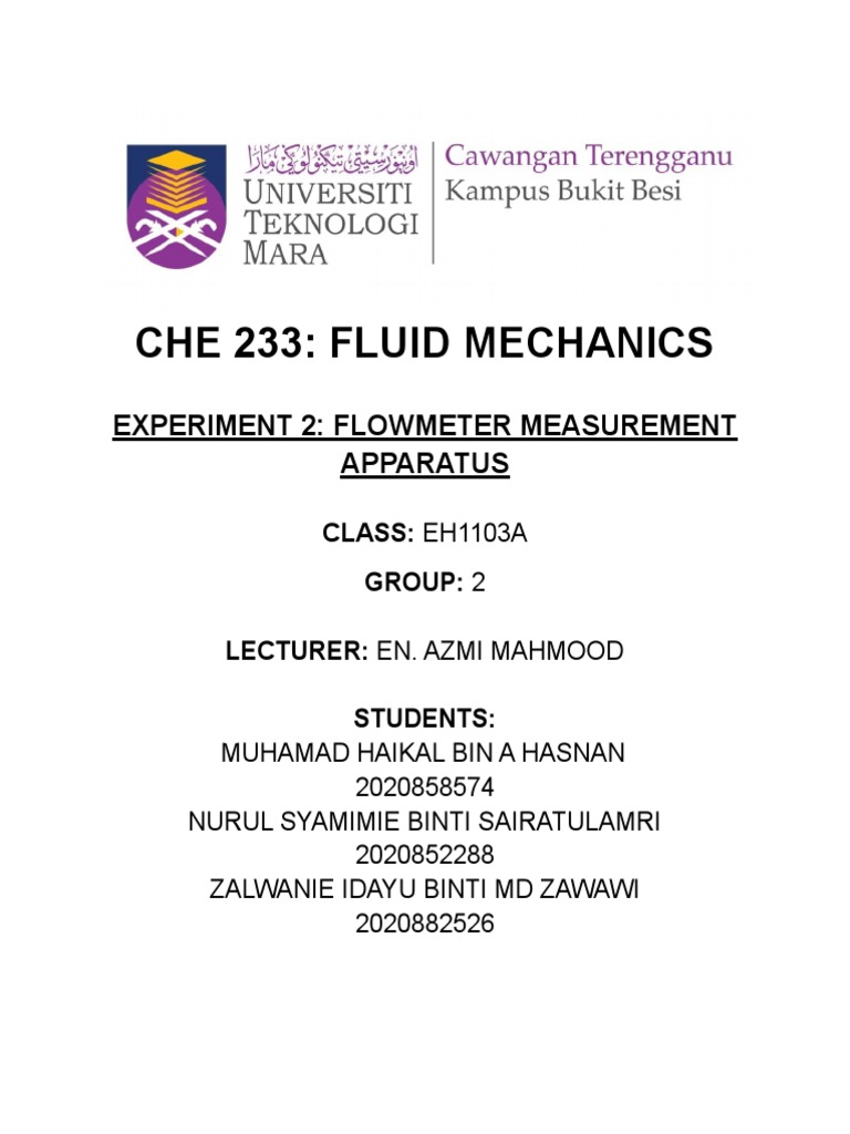 Flow Measurement Techniques Comparison | PDF | Flow Measurement | Pressure
