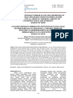 Jurnal PRINSIP Pendidikan Matematika p-ISSN: 2656-2375 Volume 3, Nomor 2, Mei 2021 e-ISSN: 2723-5521 Doi: Jprinsip - Ejournal.unri - Ac.id