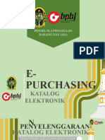 E-KATALOG PRESENTASI - PPSX