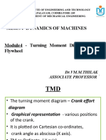 ME8594 Dynamics of Machines Flywheel TMD