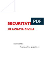 Securitatea Zborului Referat