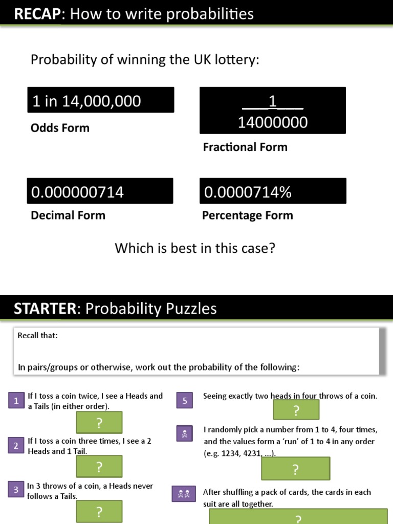 IGCSE-Probability - OneNote | PDF | Probability | Sampling (Statistics)