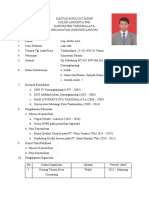 Daftar Riwayat Hidup