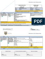 Weekly Plan Primero