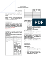 Loan, Commodatum, Deposit Lecture Notes