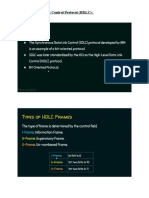 Hihg Level Datalink Control Protocol (HDLC)