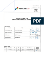 PEP-10-R1-SP-0004 Specification For Diaphragm Pumps, Air Operated