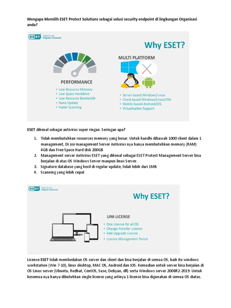 ESET Protect: Solusi Keamanan Endpoint Efisien | PDF | Komputer