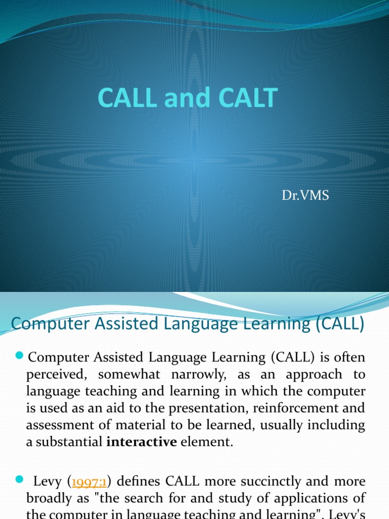Call and Calt | PDF | Multimedia | Learning