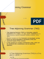 Tree Adjoining Grammar