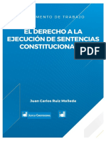 A - El Derecho A La Ejecución de Sentencias Judiciales