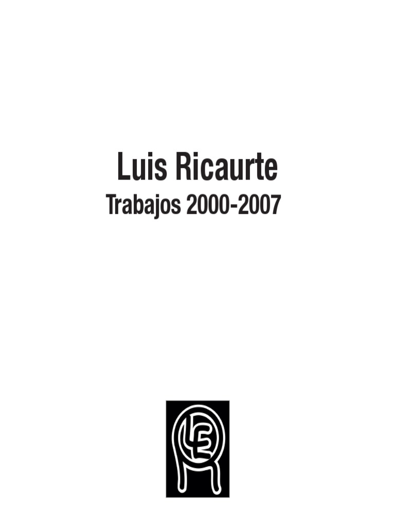 Obras de Luis Ricaurte: Opus Senectus | PDF | Leonardo Da Vinci