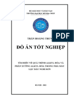 ĐỒ ÁN TÌM HIỂU VỀ QUÁ TRÌNH ALKYL HOÁ TRẦN HOÀNG TRUNG111