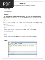 Advance Database Administration Practicles by Om Waman