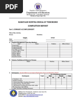 Completion Report Sample