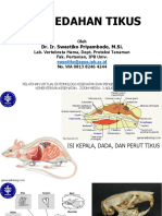 Materi 1 Dr. Ir. Swastiko Priyambodo, MS - ANATOMI TIKUS PDF