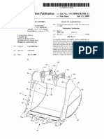 US 2009/0183398 A1 - Excavator Bucket Top Assembly with Continuous Weld Joints