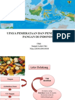 Upaya Pemerataan Dan Pendistribusian Pangan Di Indonesia