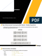 Dimensional Analysis Similarity Lesson2 Dimensional Parameters Handout