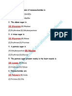 Biochemistry 1st Semester BSN MCQS, Educational Platform AD