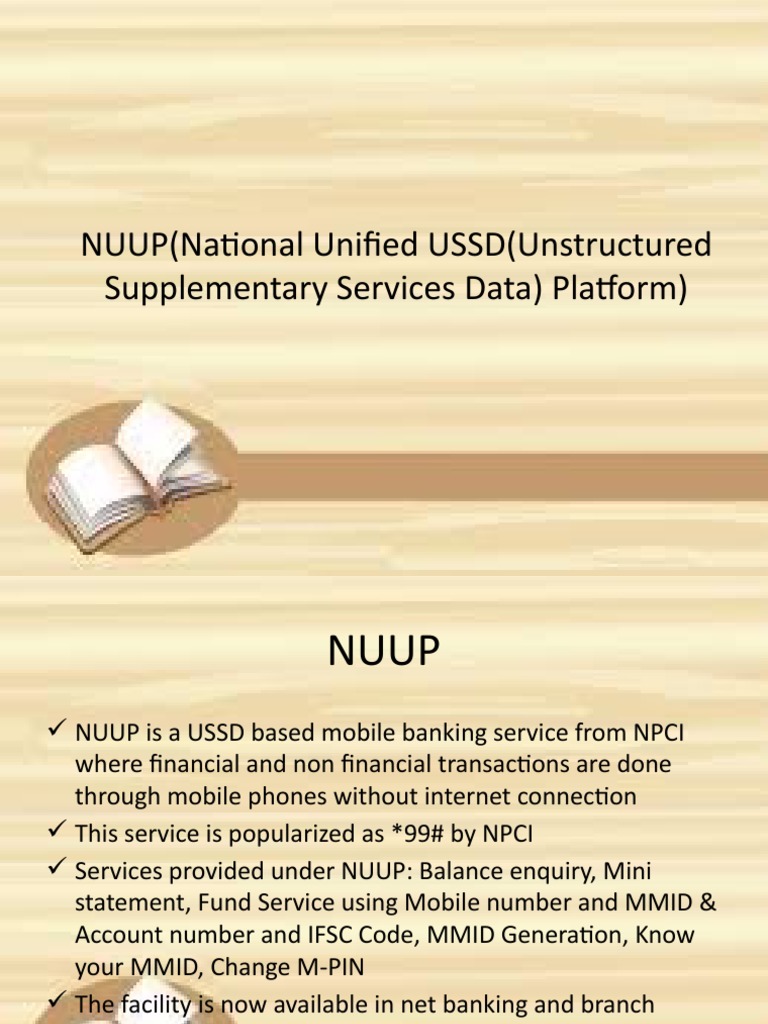 NUUP: Mobile Banking via USSD | PDF | Business | Finance & Money Management