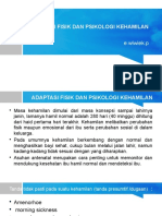 Adaptasi Fisik Dan Psikologi Kehamilan