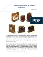 Carga Sobre Los Transformadores de Medida y Protección