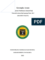 Kerangka Acuan Kegiatan Manjing Waktu Fpkhi Diy 2023