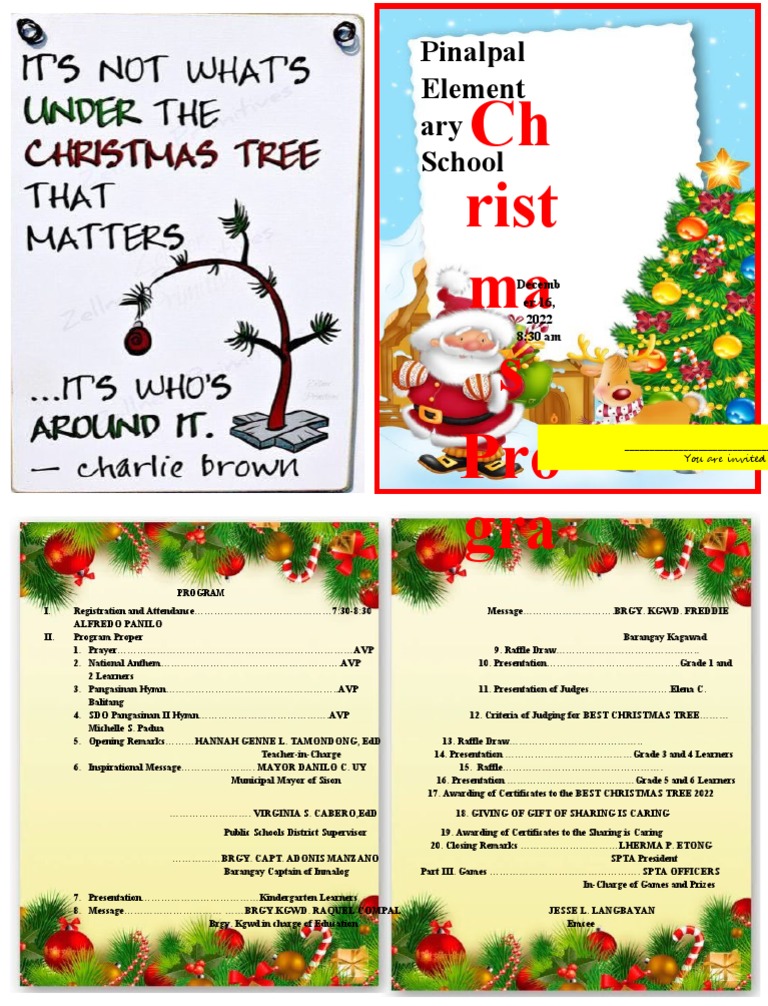 Christmas Party Emcee Script | PDF