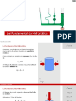 Lei Fundamental Hidrostática