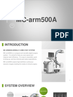 Compact Digital MC-arm500A Mobile C-Arm X-Ray System