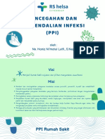 Pencegahan Dan Pengendalian Infeksi (PPI) : Oleh: Ns. Haniz Ni'matul Lutfi., S.Kep