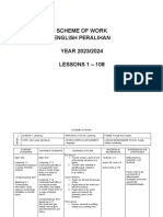 Secondary Scheme of Work Peralihan PDF