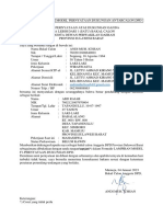 Model Pernyataan Dukungan Antarcalon DPD