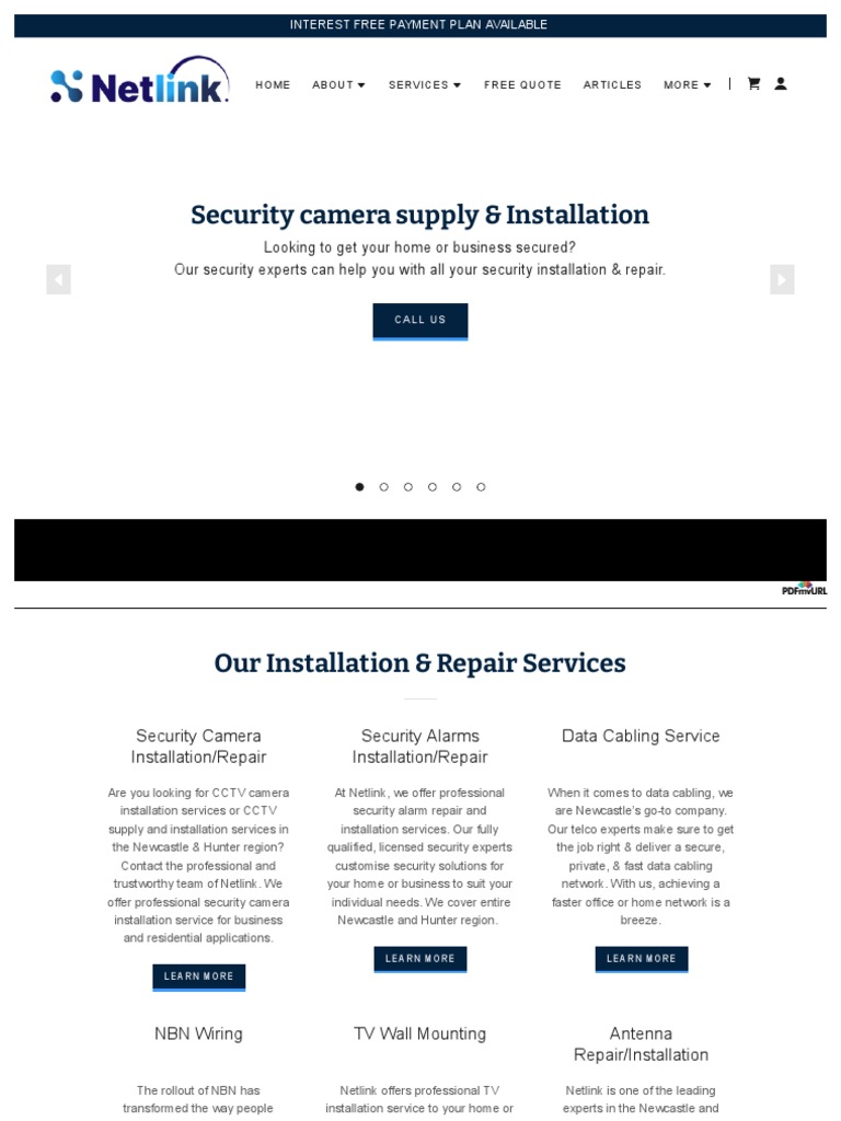 Affordable Professional Security Camera Installation in Newcastle PDF