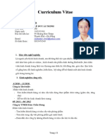 Curriculum Vitae: Thông Tin Cá Nhân Lê Duy Ái Trinh