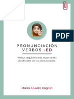 Pronunciación Verbos: Maria Speaks English