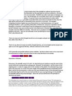 General Conditions of Tortious Liability