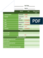 Performance Skills Fitness Test