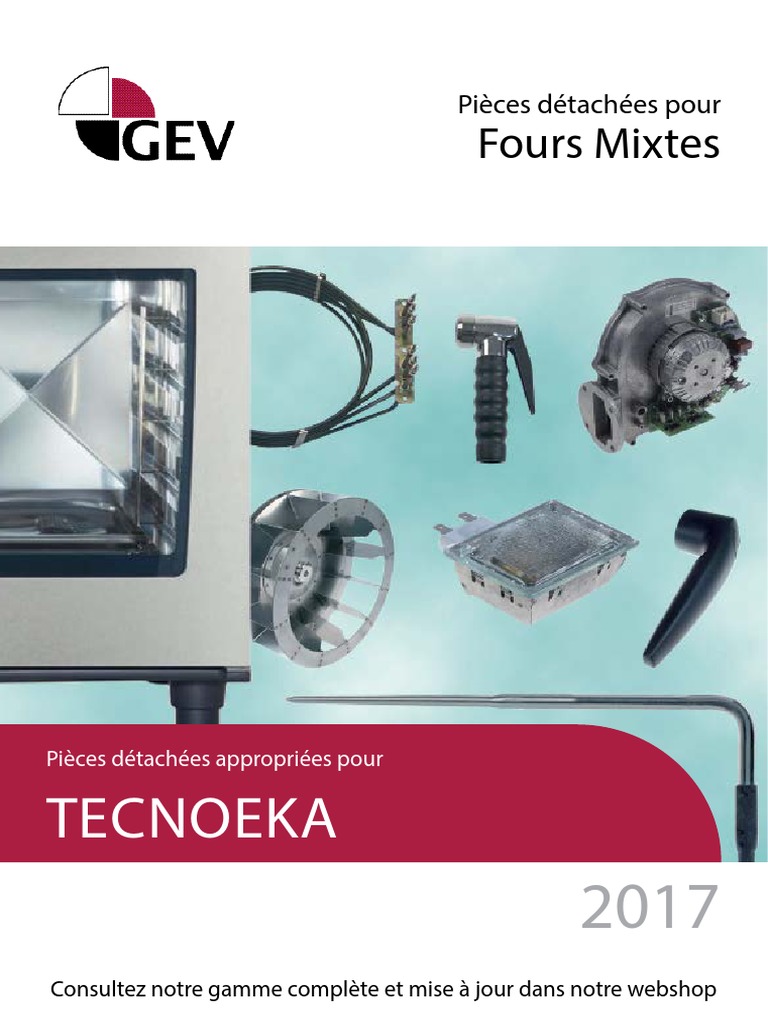Pièces Détachées Fours Tecnoeka | PDF | Matériaux de construction ...