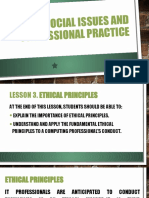 Lesson 3. Ethical Principles