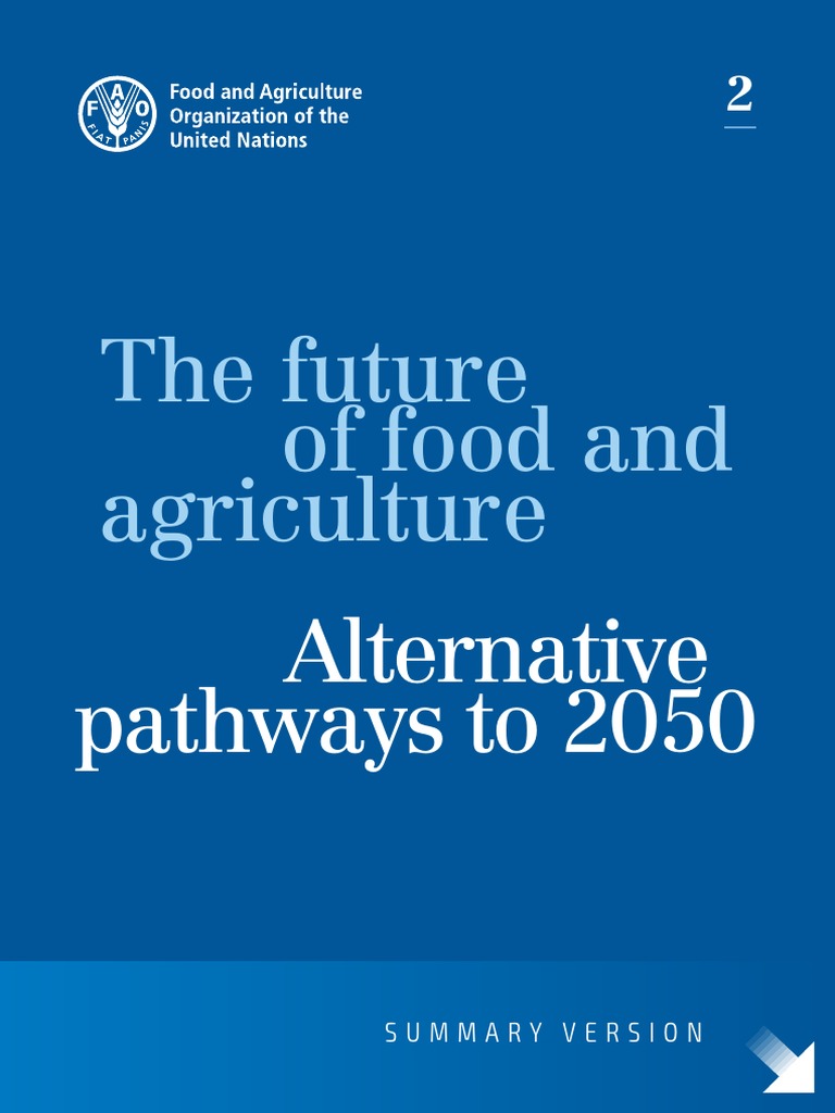 FAO Food 2050 PDF Sustainability Food Security