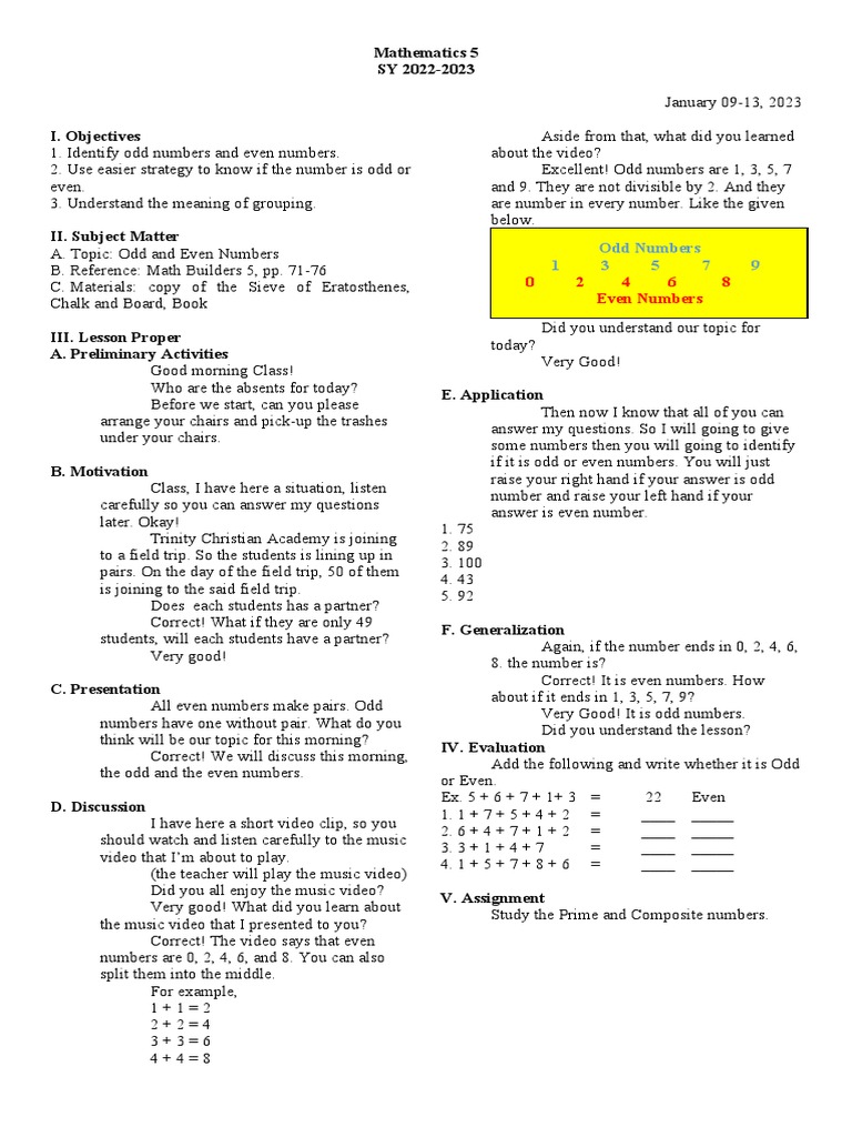 Mathematics 5 | PDF | Education Theory | Behavior Modification