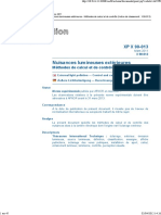 XP X 90-013 Nuisances Lumineuses Extérieures - Méthodes de Calcul Et de Controle